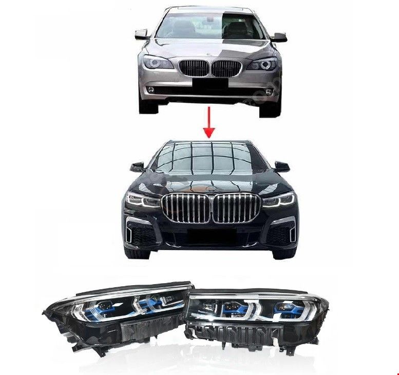 BMW - F01/F02 2009- İÇİN G11/G12 2019- LAZER FAR SETİ -