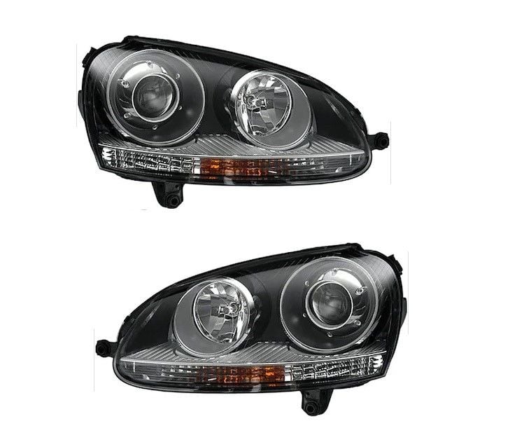 VOLKSWAGEN - ÖN FAR (SİYAH MERCEKLİ SET) GOLF/JETTA GTI 2006- - 1K6941039 / 1K6941040 / 1EL009476011 / 1EL009476021
