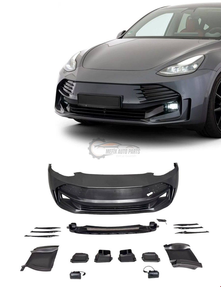 TESLA - ÖN TAMPON SETİ ( STR MODEL ) MODEL Y 2021- -