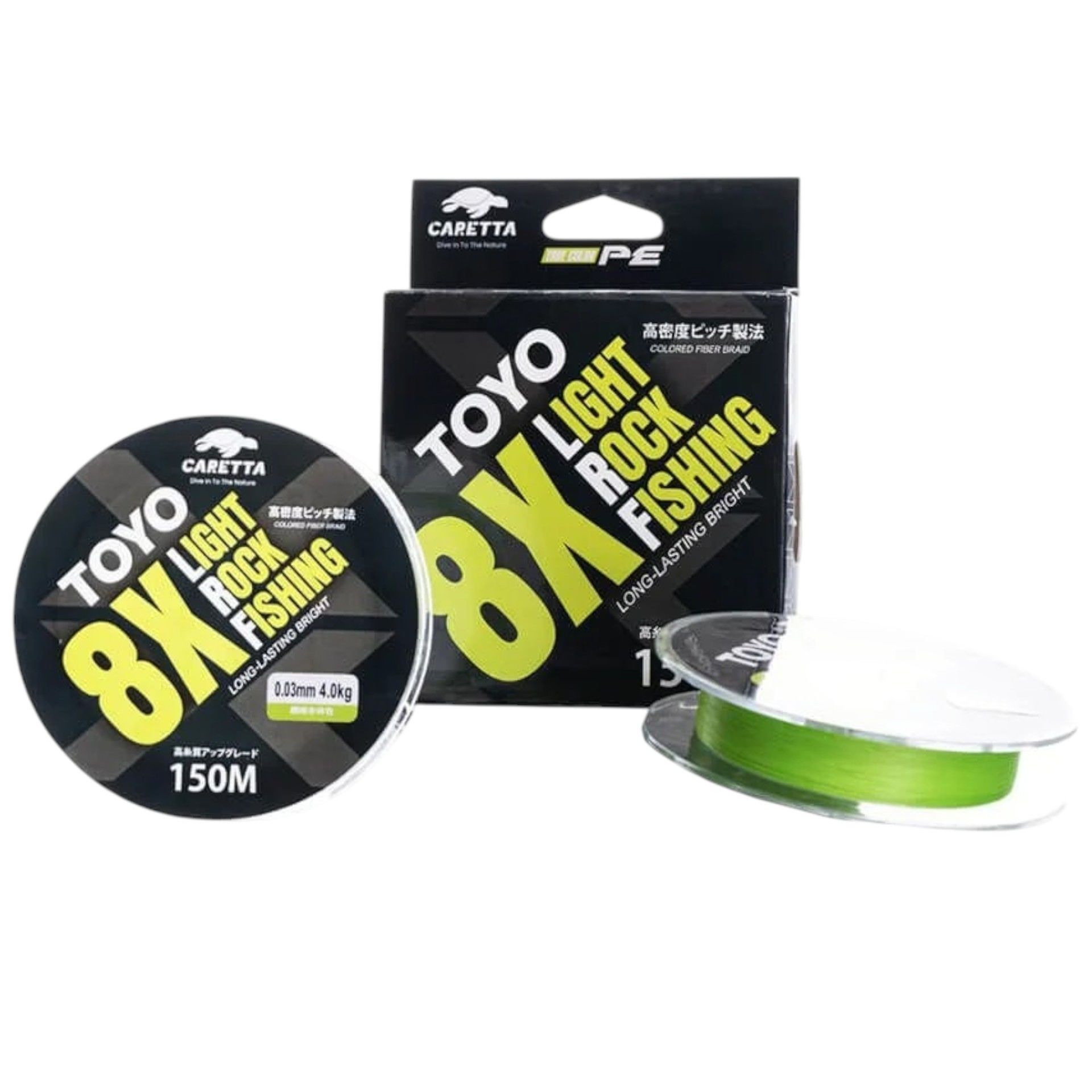 Caretta Toyo x8 150 Mt Yeşil İp Misina