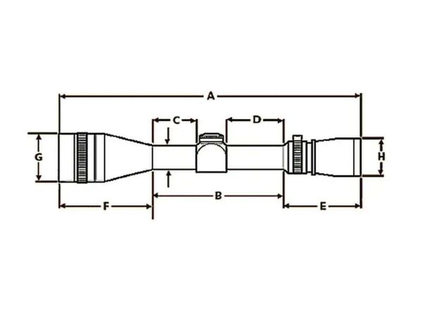 Bushnell 6-24x50 Mil Dotlu Tufek Dürbünü (30 mm)