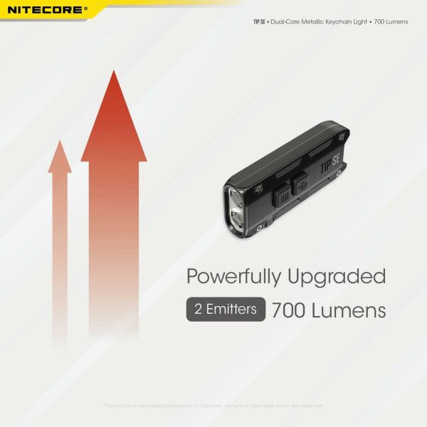 Nitecore TIP SE 700 Lümen Şarjlı El Feneri