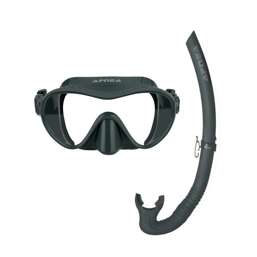 Apnea Royal Black Maske Şnorkel Set