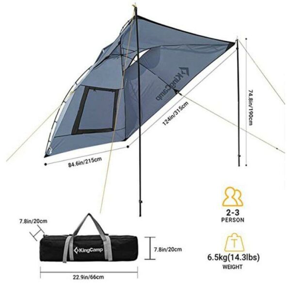 KingCamp Compass Awning Shelter SUV Çadır Tente