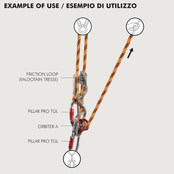 Climbing Technology Orbiter Kırmızı A Makara