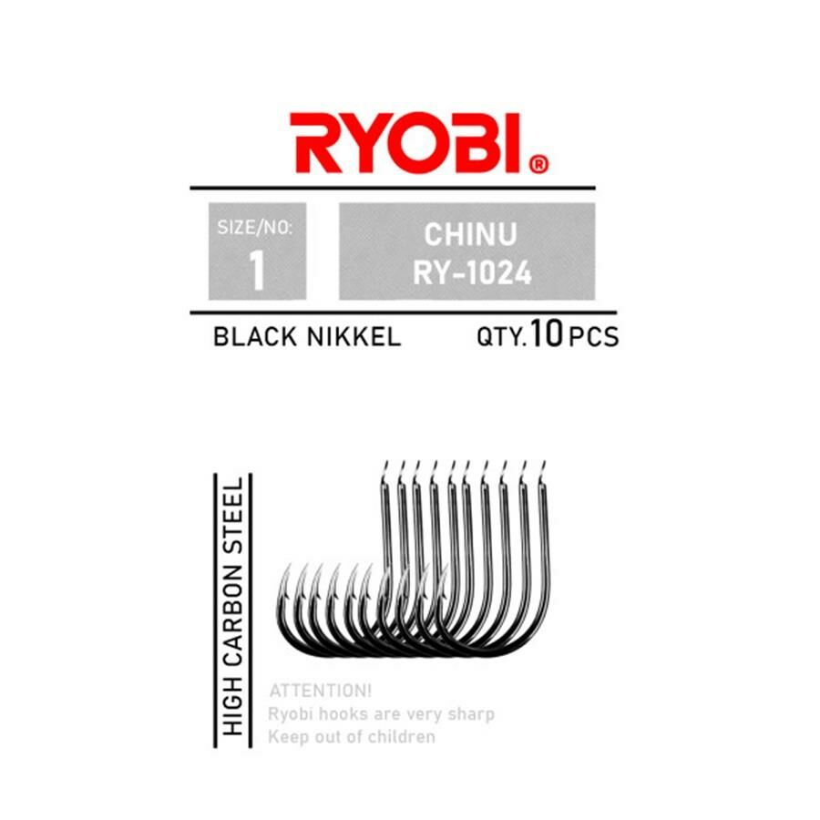 Ryobi Chinu RY-1024 Black Nickel Olta İğnesi