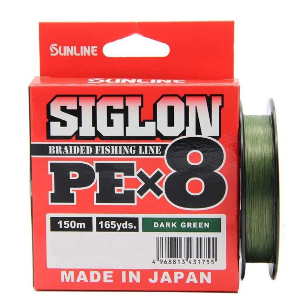 Sunline Siglon Braid PEx8 İp Olta Misinası 150mt