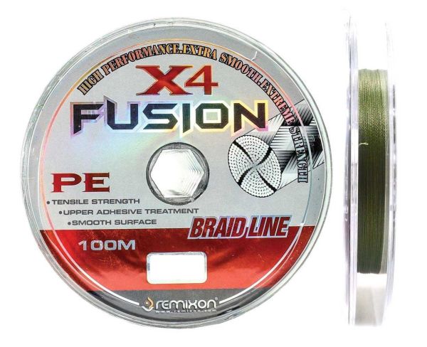 Remixon Fusion X4 İp Olta Misinası 100Mt