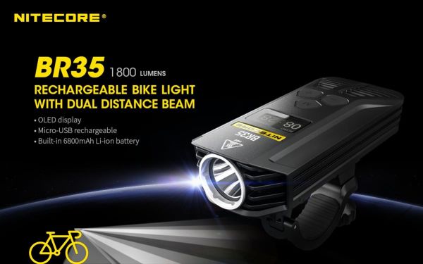 Nitecore BR35 1800 Lümen Bisiklet Feneri