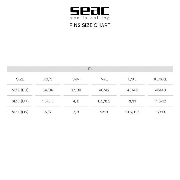 Seac Sub F1 Palet (Kırmızı)