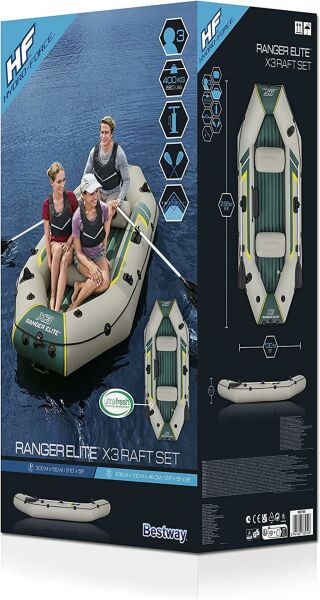 Bestway Hydro-Force Ranger Elite X3 Şişme Bot Set