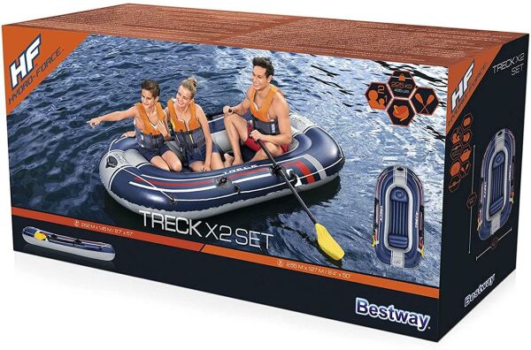 Bestway Hydro-Force Treck X2 Raft Şişme Bot Set