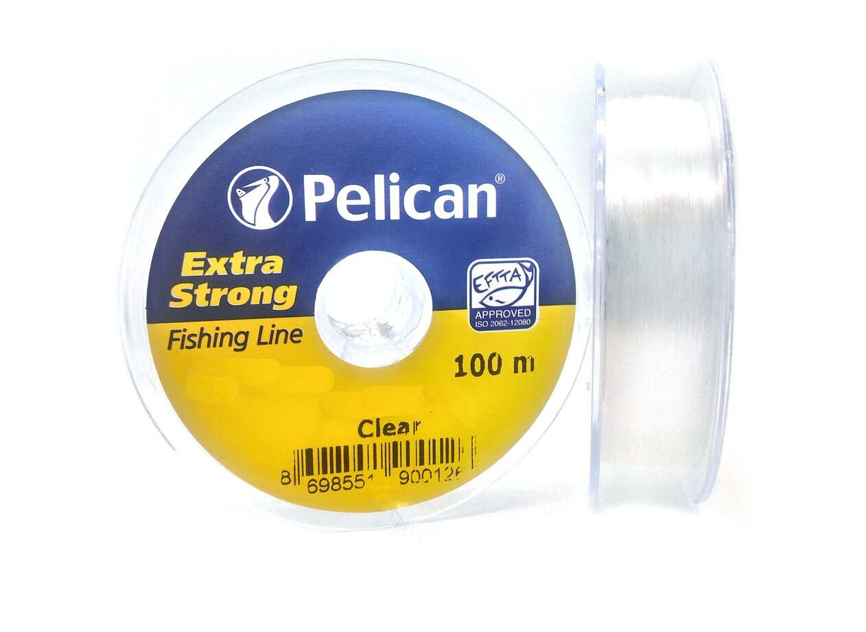 Pelican Extra Strong Clear Beyaz Olta Misinası 100Mt