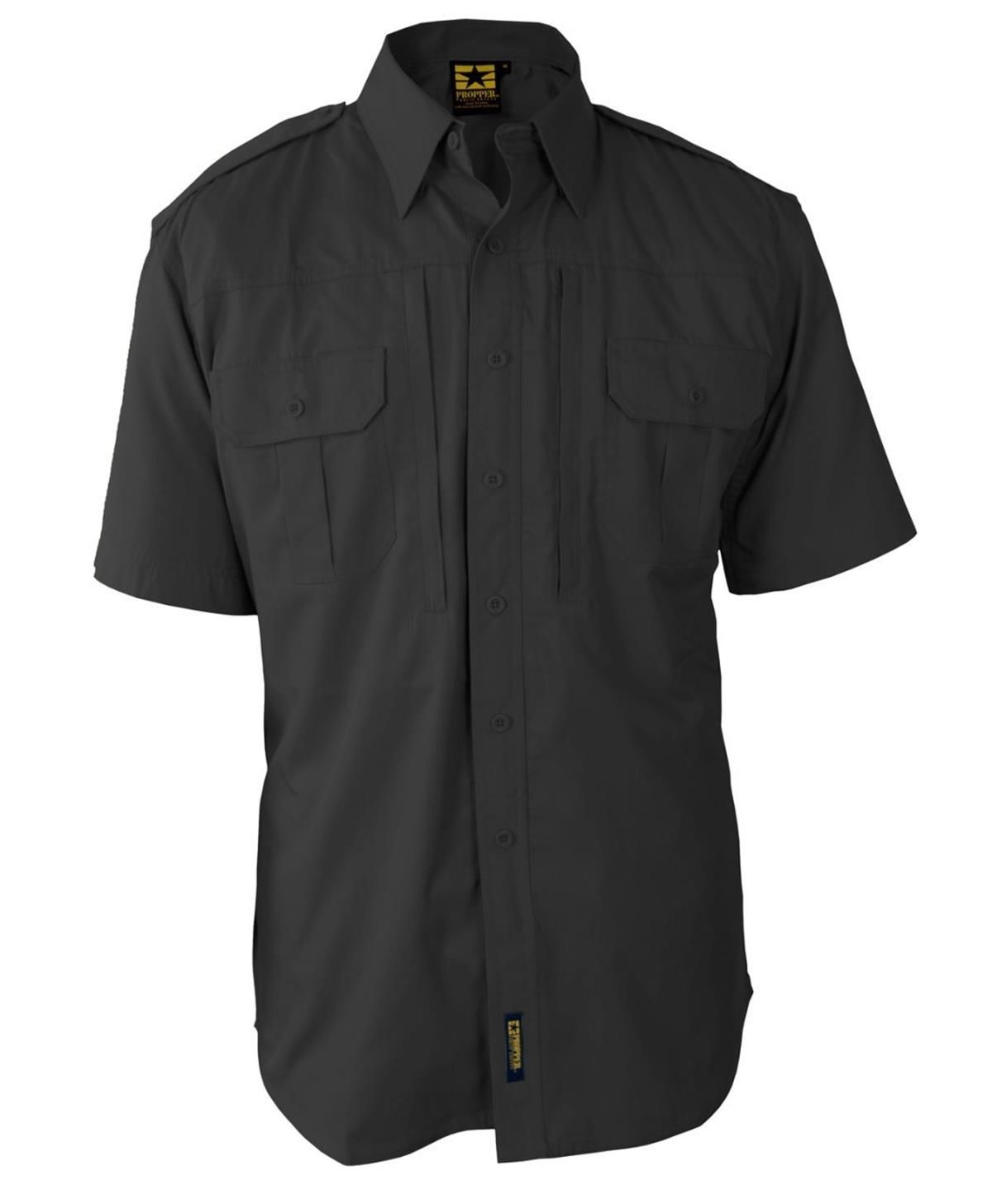 Propper Tactical Kısa Kol Gömlek Siyah (L)