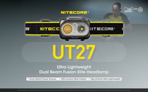 Nitecore UT27 520 Lümen Kafa Lambası