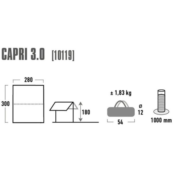 High Peak Capri 3.0 Tarp Güneş Koruma Tentesi