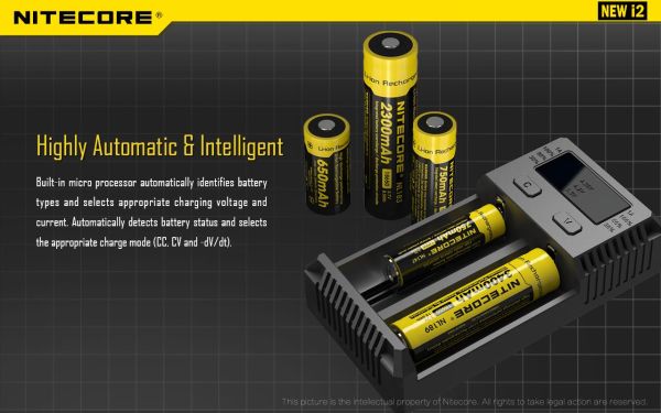 Nitecore New İ2 Pil Dolum Kiti (Intellicharger)