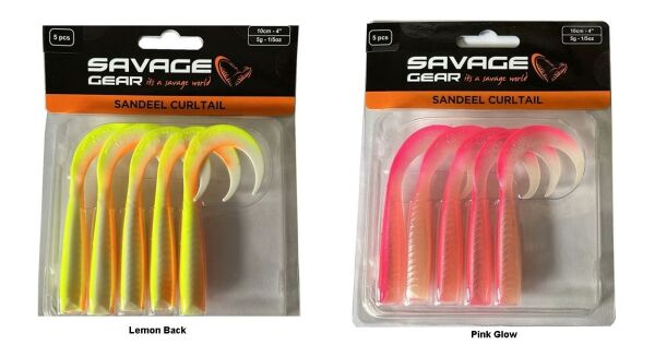 Savage Gear LB Sandeel Curltail 7 cm 2 gr Silikon Yem