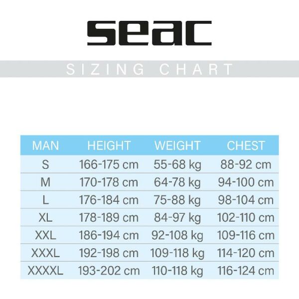 Seac Sub Sense Erkek Dalış Elbisesi ( Shorty ) 2.5 mm
