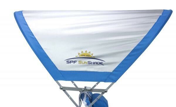 Gci Outdoor SunShade Big Surf 4 Kademeli Güneşlikli Katlanır Plaj Sandalyesi