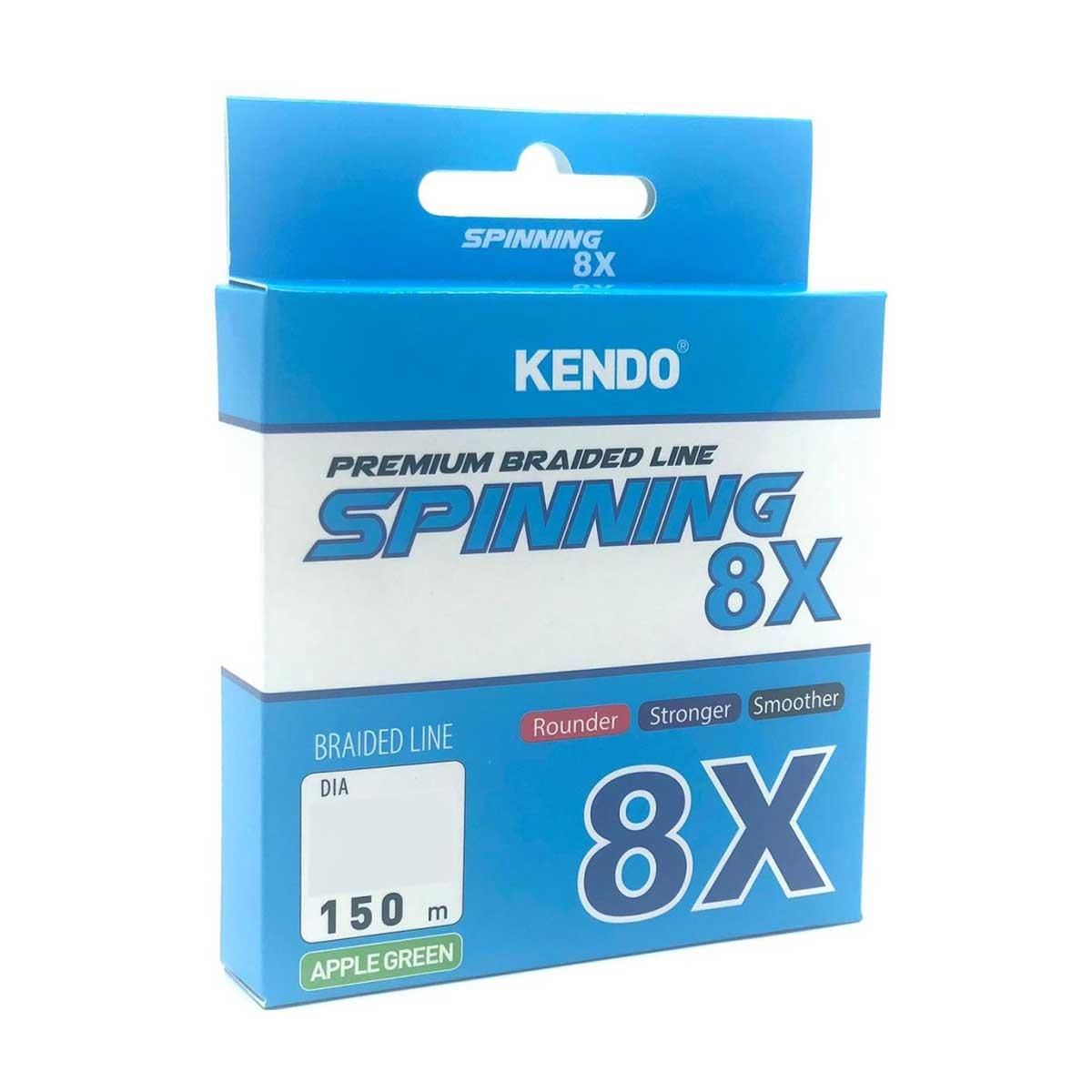 Kendo Spinning 8X Fighting ( Apple Green ) Örgü İp Olta Misinası 150mt