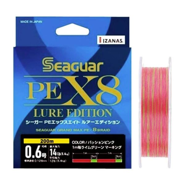 SeaGuar Lure Edition Grandmax PE 8 Örgü Multi Color Spin İp Misina 150 mt