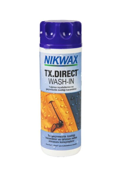 Nikwax TX.Direct Wash-in Teknik Malzeme Su Geçirmezlik Yıkama Mor