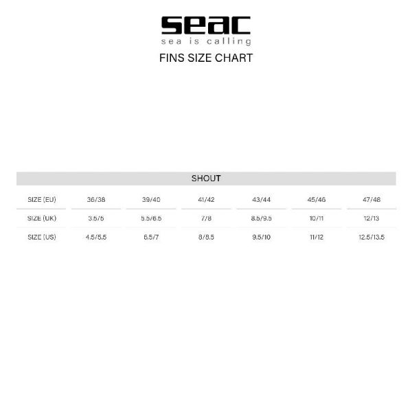 Seac Sub Shout Palet S1000