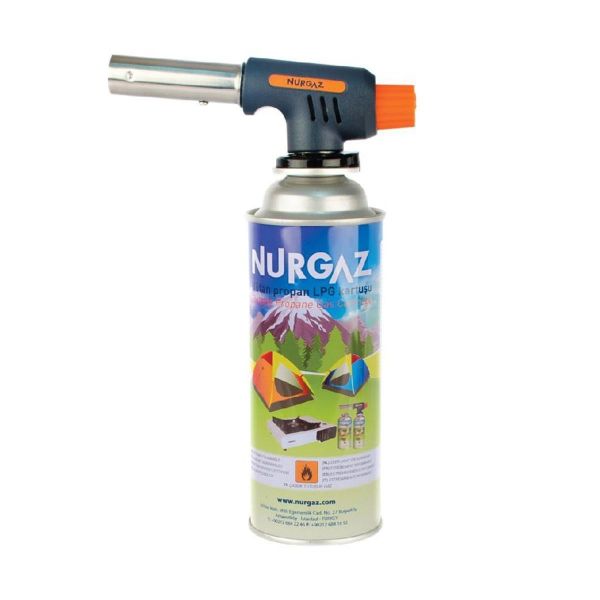 Nurgaz Turbo Torch Pürmüz ve Kartuş Seti