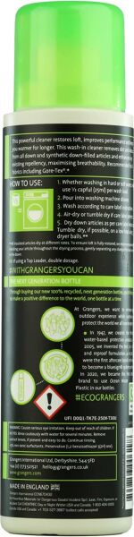 Grangers Performance Wash Concentrate 50 ml Performans Yıkama Konsantresi Şeffaf