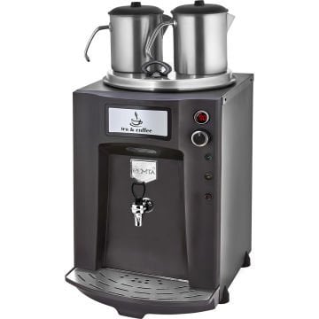Remta 2 Demlikli 23 lt Premium Jumbo Çay Makinesi Şamandıralı - DE11SP