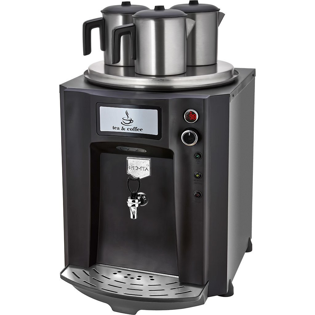 Remta 3 Demlikli 40 lt Premium Jumbo Çay Makinesi Şamandıralı - DE10SP