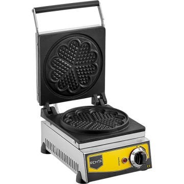 Remta Çiçek Model Waffle Makinası Elektrikli 21 cm - W12