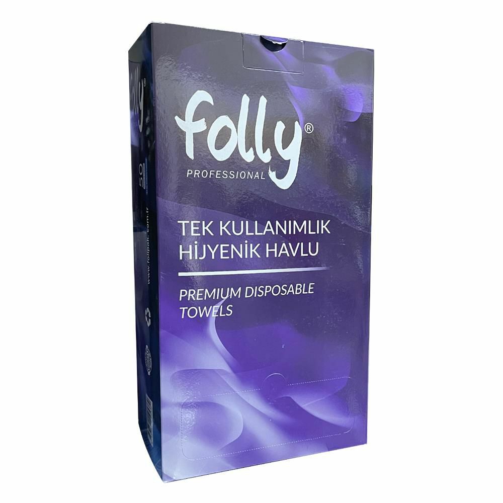 Folly Tek kullanım Havlu  - Kutulu - 50'li