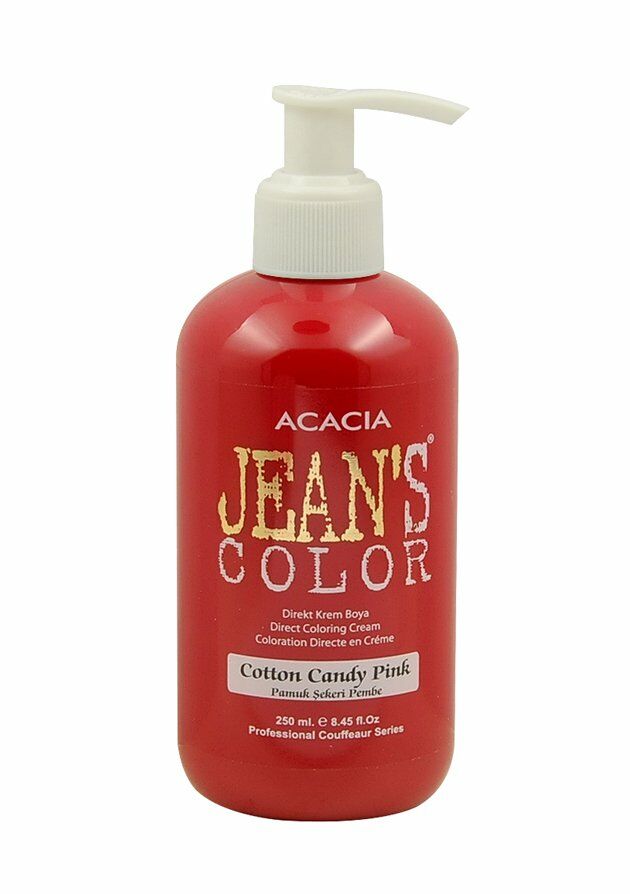 Jean’s Color Su Bazlı Amonyaksız Saç Boyası 250 Ml. - Pamuk Şekeri Pembe