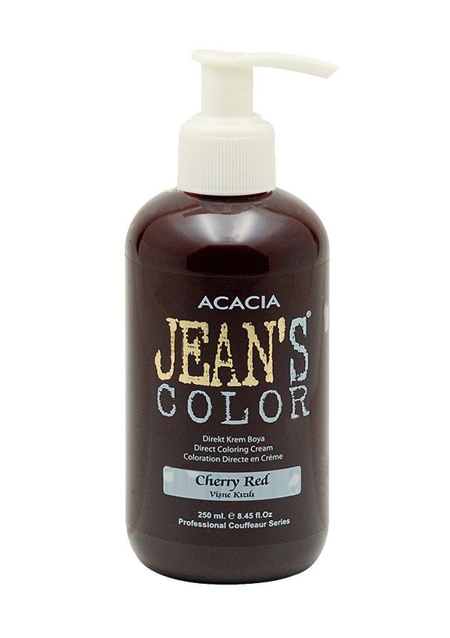 Jean’s Color Su Bazlı Amonyaksız Saç Boyası 250 Ml. - Vişne Kızılı