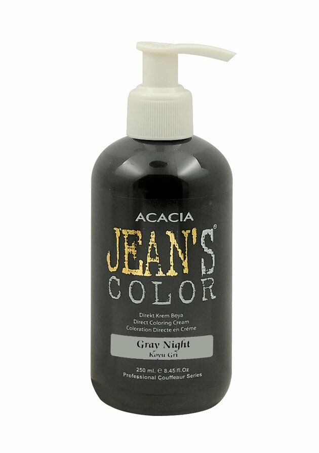 Jean’s Color Su Bazlı Amonyaksız Saç Boyası 250 Ml. - Koyu Gri