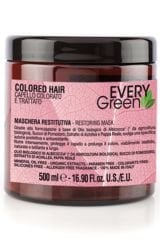 EveryGreen Colored Hair Restoring Mask - Boyalı Saçlara Özel Bakım Maskesi 500 Ml.