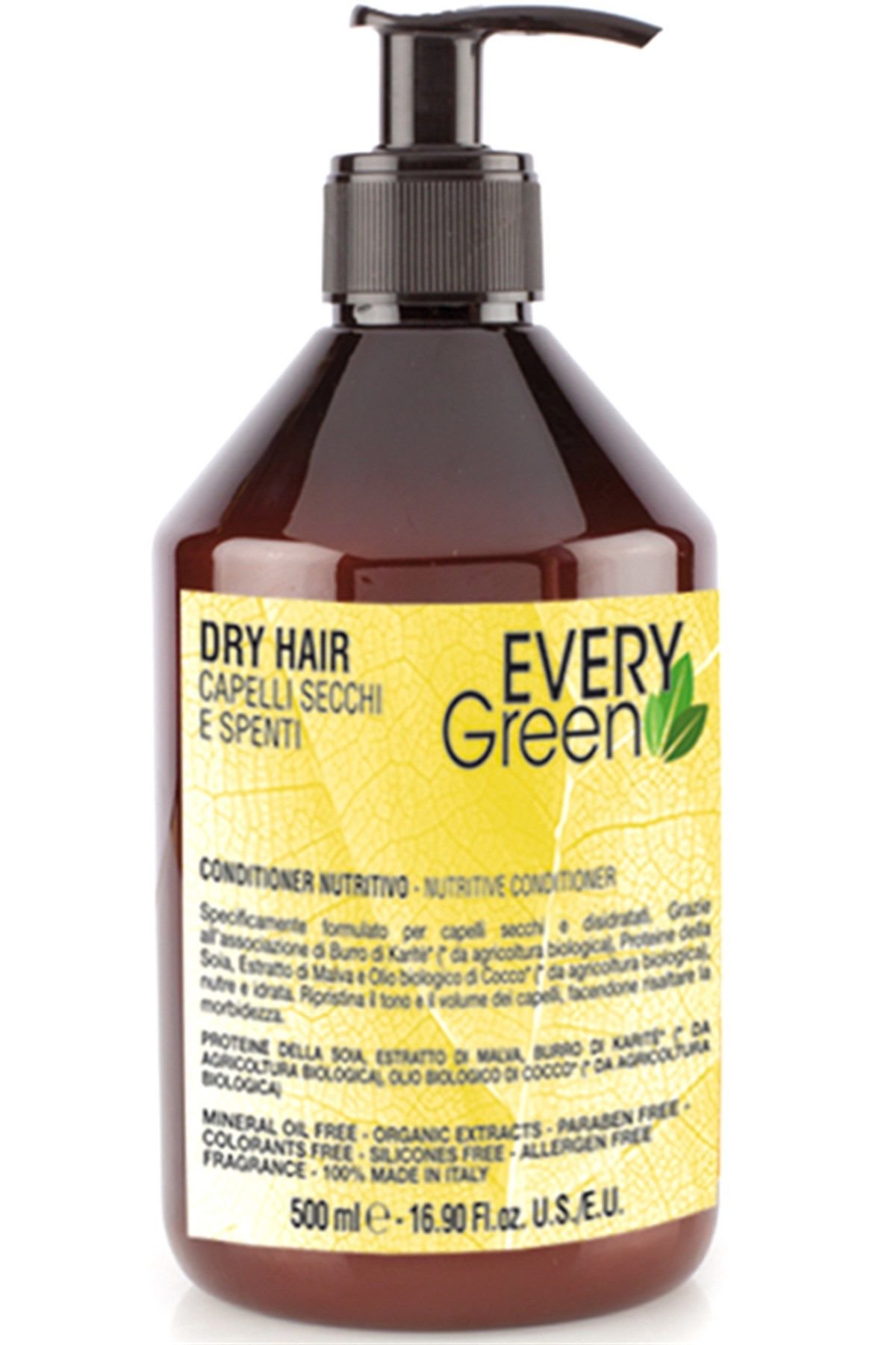 EveryGreen Dry Hair Nutritive Conditioner - Kuru Saçlara Özel Bakım Kremi 500 Ml.