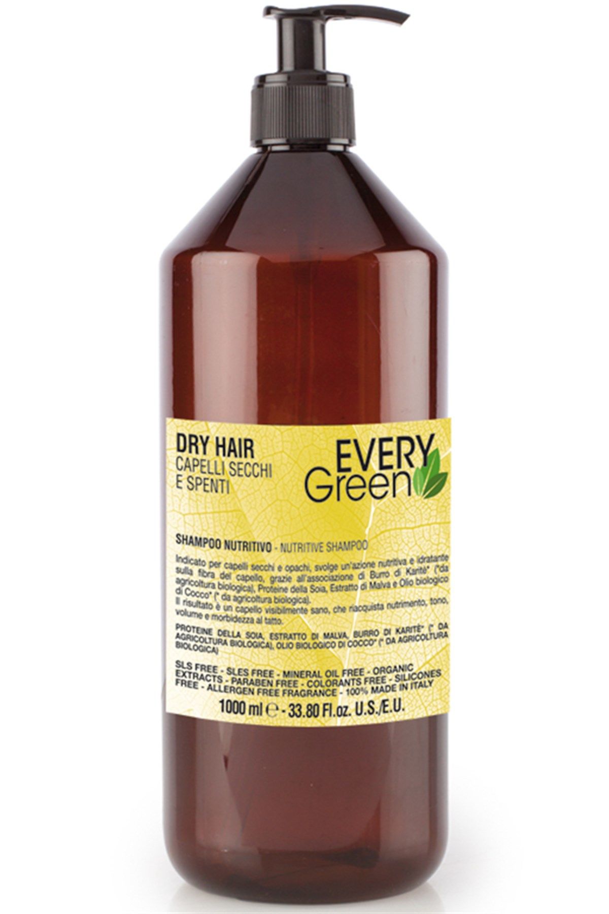 Every Green Dry Shampoo - Kuru Saçlara Özel Bakım Şampuanı 1000 Ml.