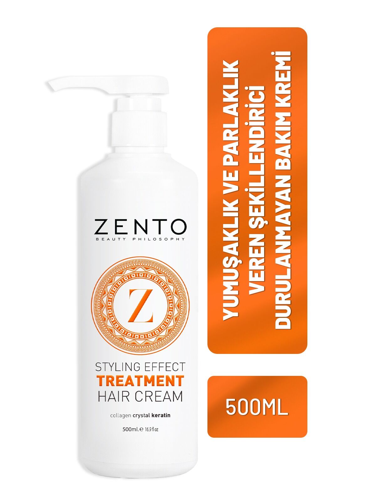 ZENTO Beauty - P9 Stylıng Effect Treatment Haır Cream-Şekillendirici Saç Bakım Kremi 250ml