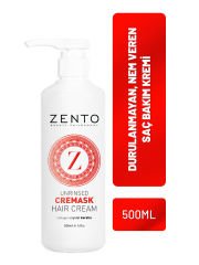 ZENTO Beauty - Unrınsed Cremask Haır Mask-Durulanmayan Saç Bakım Kremi 500ml