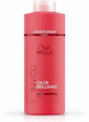 Wella Invigo Color Brilliance Coarse Conditioner - Boyalı Saçlar İçin Bakım Kremi 1000 Ml.