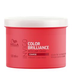 Wella Invigo Color Brilliance Coarse Mask - Boyalı Saçlar İçin Bakım Maskesi 500 Ml.