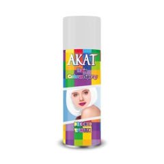 AKAT - Renkli Saç Spreyi White Meche - Beyaz 96 gr.