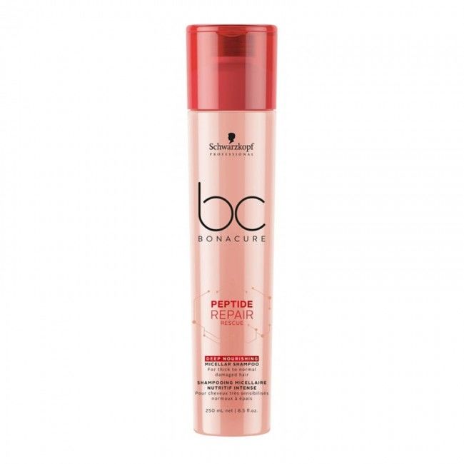 Schwarzkopf BC Bonacure Peptide Deep Nourishing - Aşırı Yıpranmış Saçlar İçin Acil Kurtarma Bakım Şampuanı 250 Ml.