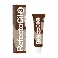 RefectoCil Kaş ve Kirpik Boyası 15 Ml. - No:3 Koyu Kahve