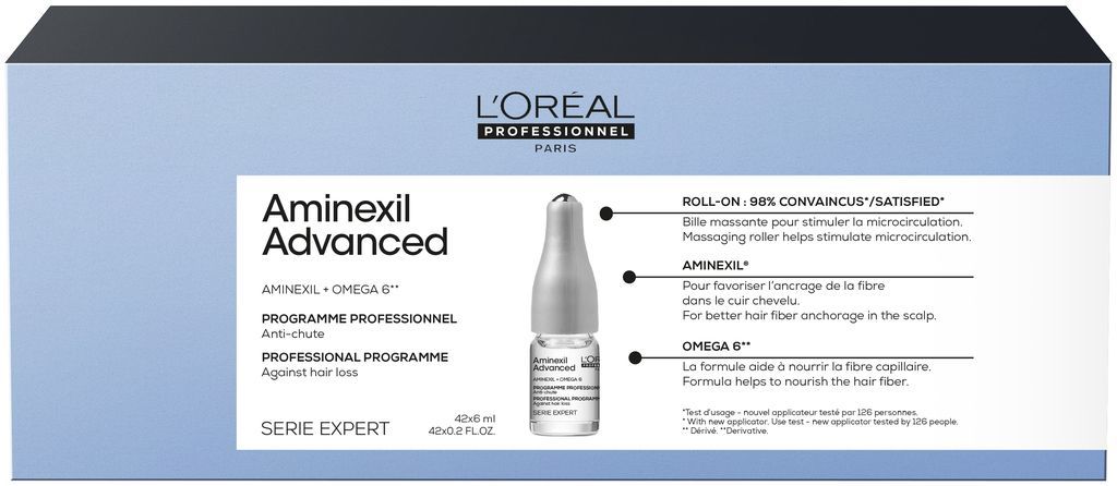 Loreal Professionnel Serie Expert SE21 Aminexil Advanced Roll-on 42x6 Ml.