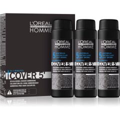Loreal Homme Cover 5 - Erkekler İçin Dip Kapatıcı Jel 3x50 Ml. - No:2 Çok Koyu Kahve