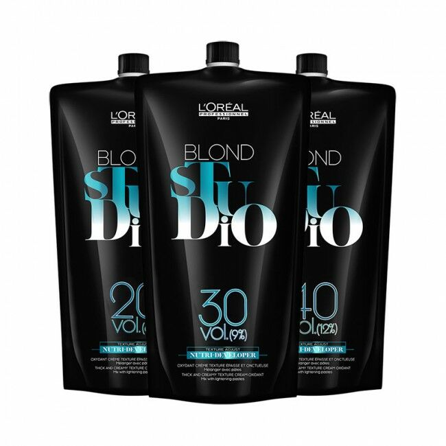 Loreal Blond Studio - Besleyici Krem Oksidan 1000 Ml. - 30 Volume %9